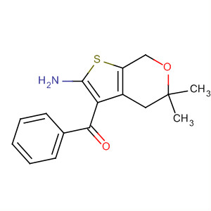 Methanone,(2-amino-4,7-dihydro-5,5-dimethyl-5H-thieno[2,3-c]pyran-3-yl)phenyl-