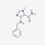 1H-Imidazole-5-carboxamide, 1-methyl-4-[(phenylmethyl)amino]-