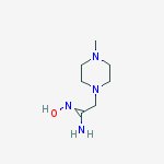 1-PIPERAZINEETHANIMIDAMIDE,N-HYDROXY-4-METHYL-