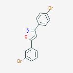 Isoxazole, 5-(3-bromophenyl)-3-(4-bromophenyl)-