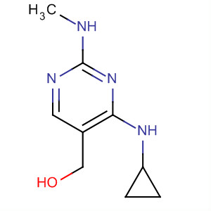 5-Pyrimidinemethanol, 4-(cyclopropylamino)-2-(methylamino)-