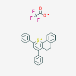 2,4-diphenyl-5,6-dihydrobenzo[h]thiochromenium trifluoroacetate