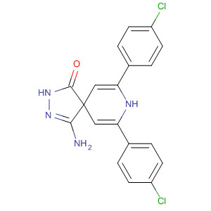 2,3,8-Triazaspiro[4.5]deca-3,6,9-trien-1-one,4-amino-7,9-bis(4-chlorophenyl)-