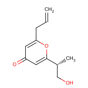 4H-Pyran-4-one,tetrahydro-2-[(1R)-2-hydroxy-1-methylethyl]-6-(2-propenyl)-, (2R,6R)-