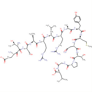 L-Leucine,L-a-glutamyl-L-threonyl-L-threonyl-L-valyl-L-arginyl-L-leucyl-L-arginyl-L-alanyl-L-tyrosyl-L-methionyl-L-asparaginyl-L-threonyl-L-prolylglycyl-