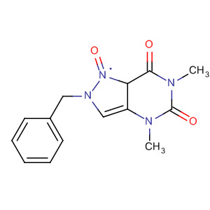 2H-Pyrazolo[4,3-d]pyrimidine-5,7(4H,6H)-dione,4,6-dimethyl-2-(phenylmethyl)-, 1-oxide