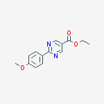 2-(4-Methoxyphenyl)-5-pyrimidinecarboxylic acid ethyl ester