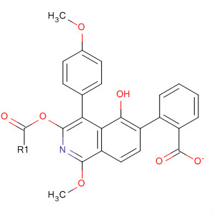 5-Isoquinolinol, 1-methoxy-4-(4-methoxyphenyl)-, benzoate (ester)