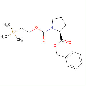 1,2-Pyrrolidinedicarboxylic acid, 1-(phenylmethyl)2-[2-(trimethylsilyl)ethyl] ester, (S)-