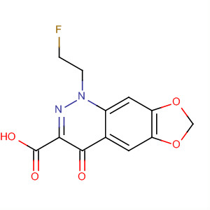 [1,3]Dioxolo[4,5-g]cinnoline-3-carboxylic acid,1-(2-fluoroethyl)-1,4-dihydro-4-oxo-