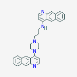 N-[3-(4-benzo[g]quinolin-4-ylpiperazin-1-yl)propyl]benzo[g]quinolin-4-amine