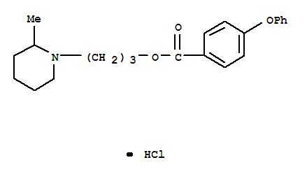 2-methyl-1-{3-[(4-phenoxybenzoyl)oxy]propyl}piperidinium chloride