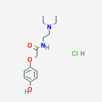 N-(2-DIETHYLAMINOETHYL)-2-(4-HYDROXYPHENOXY)ACETAMIDE HCL