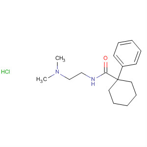 Cyclohexanecarboxamide, N-[2-(dimethylamino)ethyl]-1-phenyl-,monohydrochloride