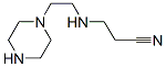 3-[[2-(piperazin-1-yl)ethyl]amino]propiononitrile