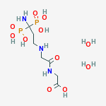 N-(3-amino-3,3-diphosphonopropyl)glycylglycine dihydrate