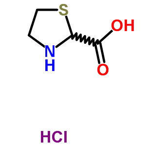 1,3-thiazolidine-2-carboxylic acid hydrochloride