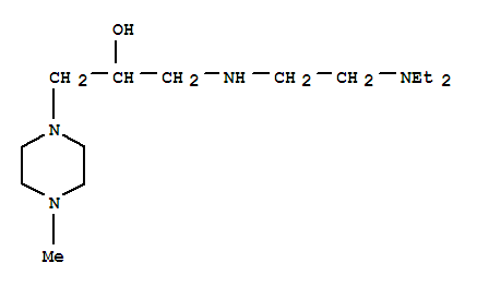 1-((2-(Diethylamino)ethyl)amino)-3-(4-methyl-1-piperazinyl)-2-propanol