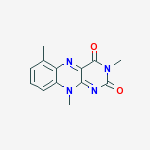 3,6,10-trimethylbenzo[g]pteridine-2,4(3H,10H)-dione