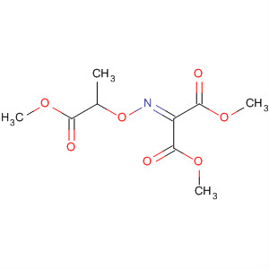 Propanedioic acid, [(2-methoxy-1-methyl-2-oxoethoxy)imino]-, dimethylester