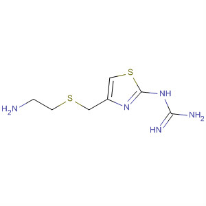 Guanidine, [4-[[(2-aminoethyl)thio]methyl]-2-thiazolyl]-