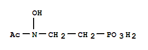 PHOSPHONIC ACID [2-(ACETYLHYDROXYAMINO)ETHYL]-