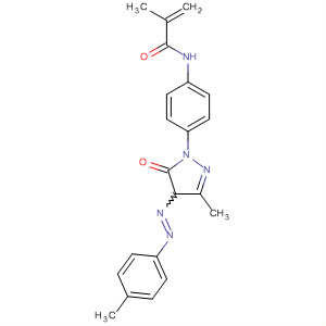 2-Propenamide,N-[4-[4,5-dihydro-3-methyl-4-[(4-methylphenyl)azo]-5-oxo-1H-pyrazol-1-yl]phenyl]-2-methyl-