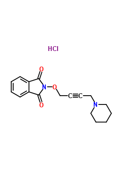 2-[(4-piperidin-1-ylbut-2-yn-1-yl)oxy]-1H-isoindole-1,3(2H)-dione hydrochloride