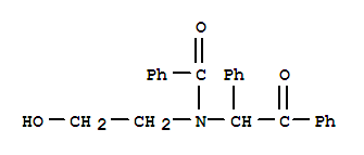 N-(2-hydroxyethyl)-N-(2-oxo-1,2-diphenylethyl)benzamide