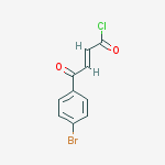 (2E)-4-(4-bromophenyl)-4-oxobut-2-enoyl chloride