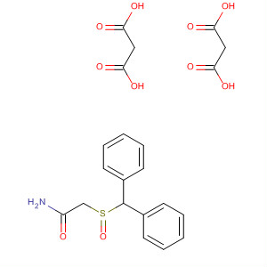 Propanedioic acid, compd. with 2-[(diphenylmethyl)sulfinyl]acetamide(2:1)