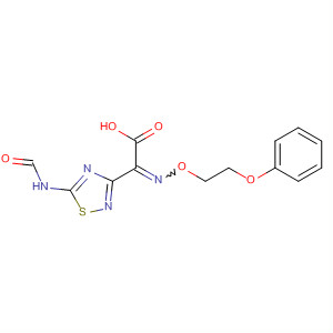1,2,4-Thiadiazole-3-acetic acid,5-(formylamino)-a-[(2-phenoxyethoxy)imino]-, (Z)-