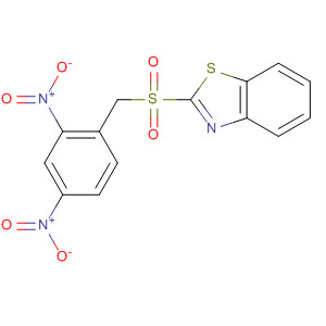 Benzothiazole, 2-[[(2,4-dinitrophenyl)methyl]sulfonyl]-