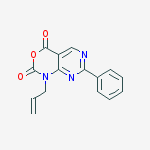7-phenyl-1-prop-2-en-1-yl-2H-pyrimido[4,5-d][1,3]oxazine-2,4(1H)-dione