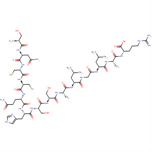 L-Arginine,L-seryl-L-asparaginyl-L-cysteinyl-L-cysteinyl-L-glutaminyl-L-histidyl-L-seryl-L-seryl-L-alanyl-L-leucylglycyl-L-leucyl-L-alanyl-
