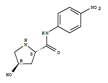 2-Pyrrolidinecarboxamide,4-hydroxy-N-(4-nitrophenyl)-, (2S,4R)-