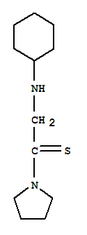 PYRROLIDINE,1-[2-(CYCLOHEXYLAMINO)-1-THIOXOETHYL]-
