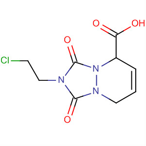 1H-[1,2,4]Triazolo[1,2-a]pyridazine-5-carboxylic acid,2-(2-chloroethyl)-2,3,5,8-tetrahydro-1,3-dioxo-