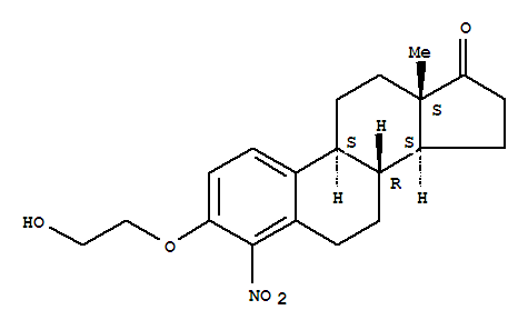 (8S,9S,13S,14S)-3-(2-hydroxyethoxy)-13-methyl-4-nitro-7,8,9,11,12,14,1 5,16-octahydro-6H-cyclopenta[a]phenanthren-17-one