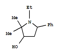 3-Pyrrolidinol,1-ethyl-2,2-dimethyl-5-phenyl-