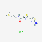 (3-{[(2'-amino-2,4'-bi-1,3-thiazol-4-yl)carbonyl]amino}propyl)(dimethyl)sulfonium chloride