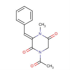 2,5-Piperazinedione, 1-acetyl-4-methyl-3-(phenylmethylene)-, (Z)-