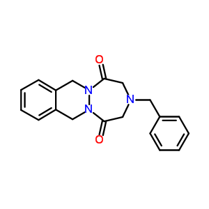 3-benzyl-3,4,7,12-tetrahydro-1H-[1,2,5]triazepino[1,2-b]phthalazine-1,5(2H)-dione