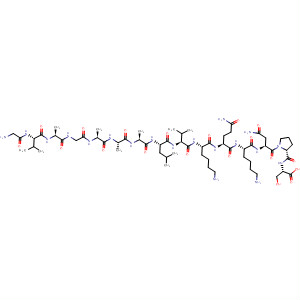 L-Serine,glycyl-L-valyl-L-alanylglycyl-L-alanyl-L-alanyl-L-alanyl-L-leucyl-L-valyl-L-lysyl-L-glutaminyl-L-lysyl-L-asparaginyl-L-prolyl-