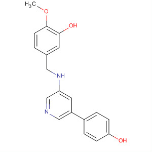 Phenol, 5-[[[5-(4-hydroxyphenyl)-3-pyridinyl]amino]methyl]-2-methoxy-