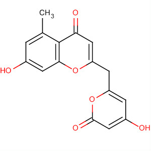 4H-1-Benzopyran-4-one,7-hydroxy-2-[(4-hydroxy-2-oxo-2H-pyran-6-yl)methyl]-5-methyl-