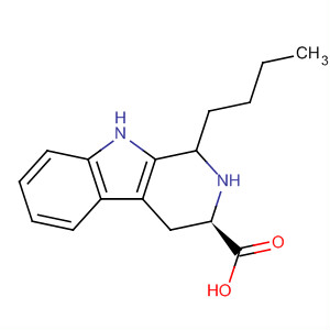 1H-Pyrido[3,4-b]indole-3-carboxylic acid, 1-butyl-2,3,4,9-tetrahydro-,(3R)-