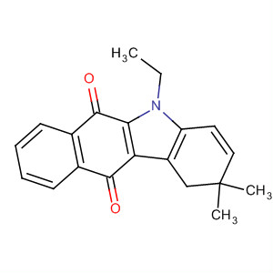 1H-Benzo[b]carbazole-6,11-dione, 5-ethyl-2,5-dihydro-2,2-dimethyl-