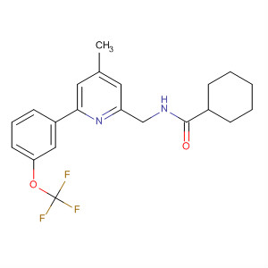 Cyclohexanecarboxamide,N-[[4-methyl-6-[3-(trifluoromethoxy)phenyl]-2-pyridinyl]methyl]-