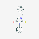 1-benzyl-3-phenyl-2-thioxoimidazolidin-4-one